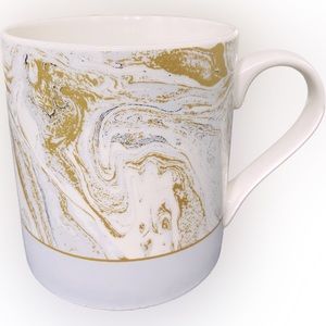 Gold & Silver Marble Swirl
Coffee Mug by I Godinger & Co (00050)